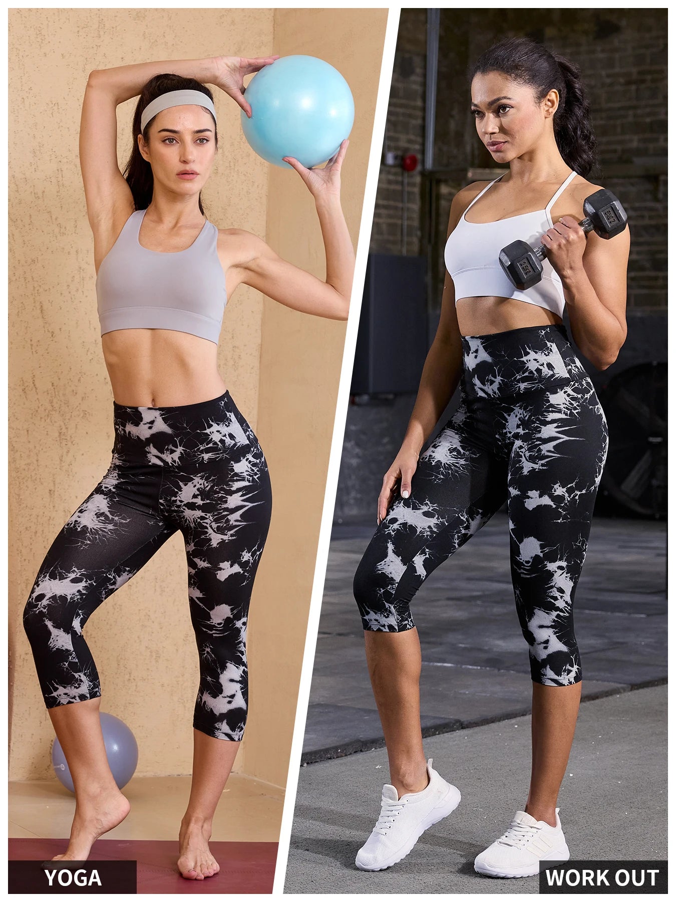 High Waisted Tie Dye Leggings Women(Victorious NexaLift Leggings)