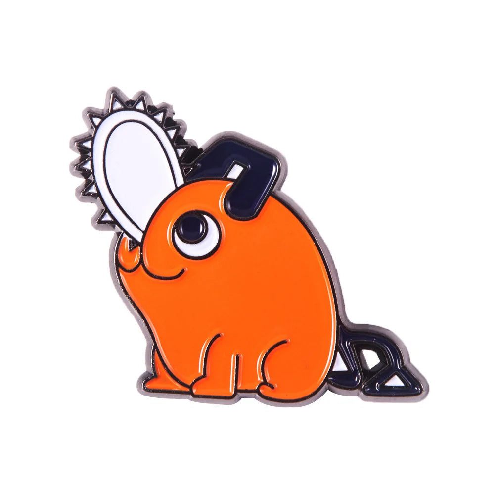 Chainsaw Man Anime Enamel Pin Cosplay