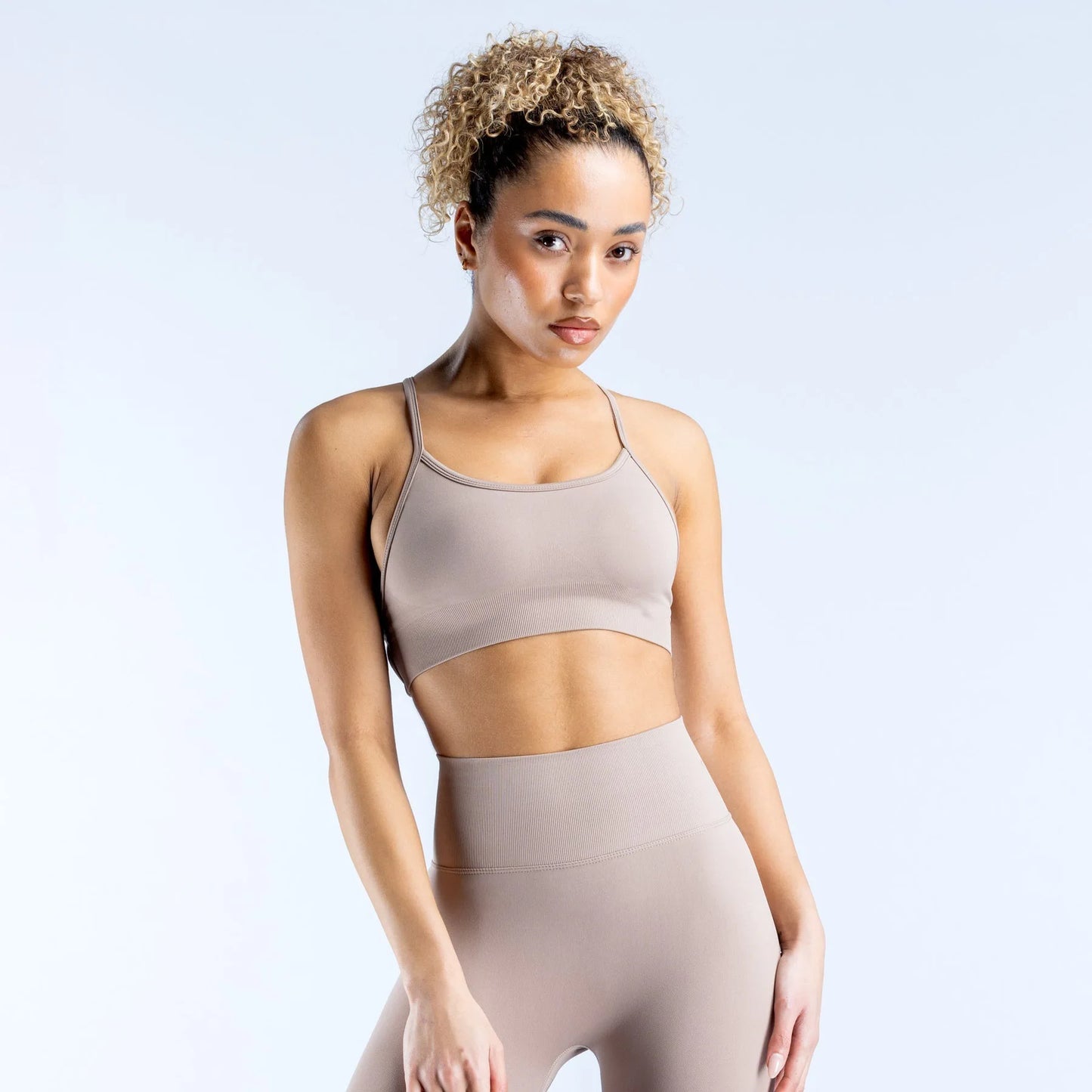 Dynamic Backless Sports Bra / High Impact Fitness / Gym Bra