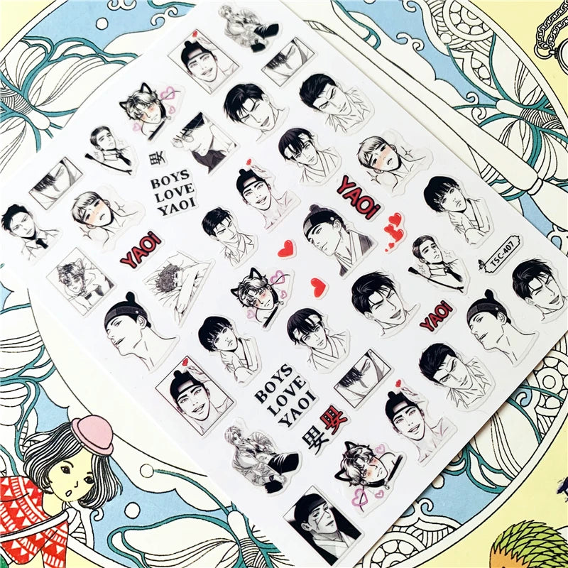 Victorious Anime Love Story Stickers