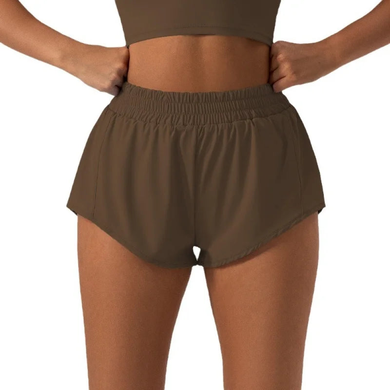 Fitness Low Waist 2.5 Inch Shorts Women (Victorious FluxNet Shorts)