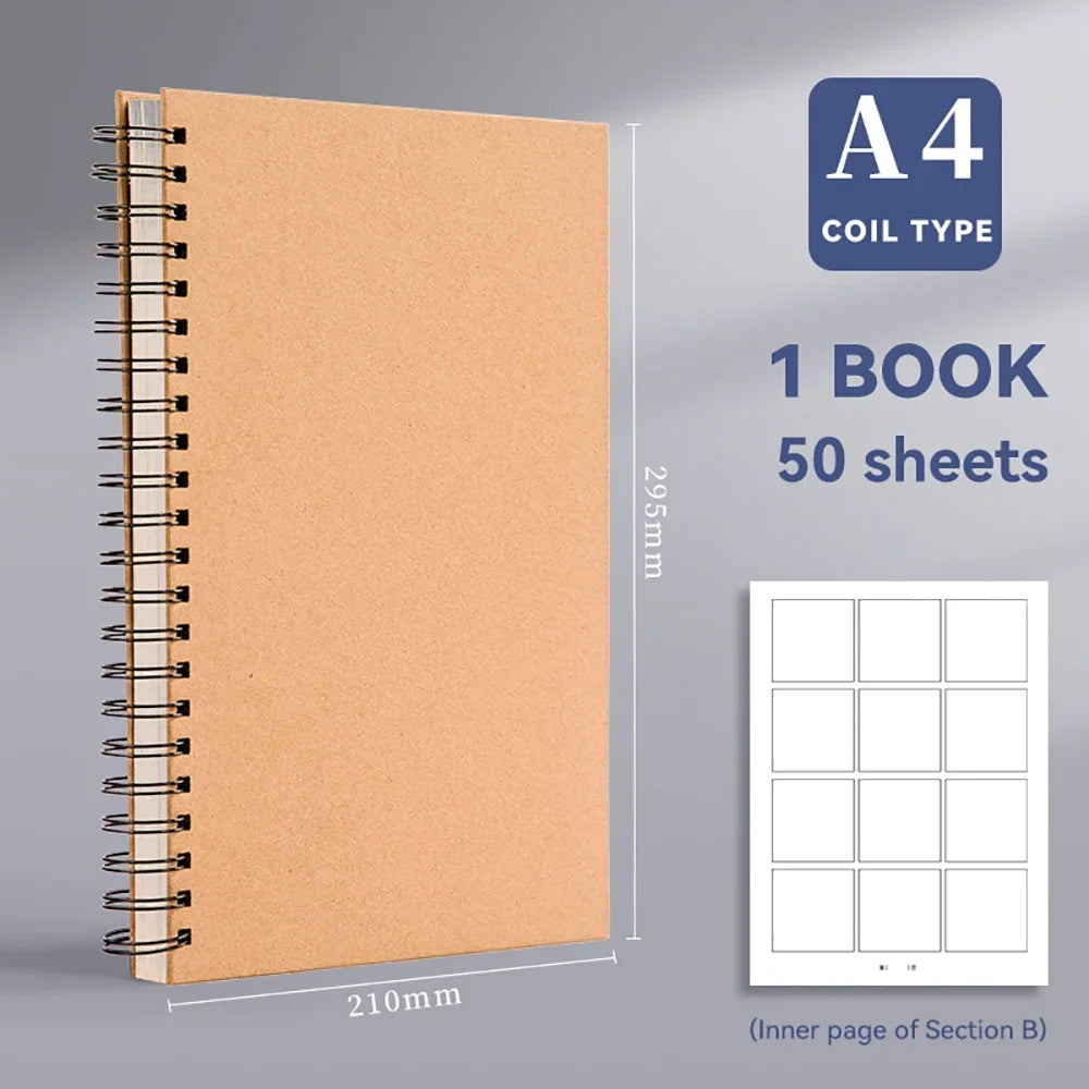 Victorious 50 Page/Book Creative Anime Split Screen Notebook Movie Storyboard