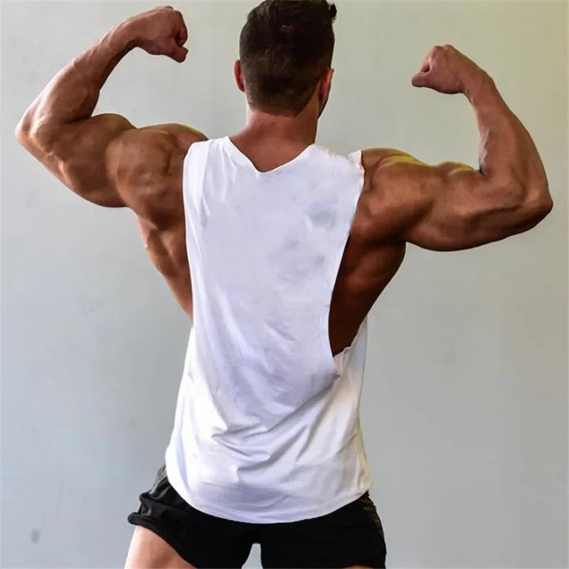 Bodybuilding Tank Tops Men/ Sports Sleeveless shirt /Muscle guys