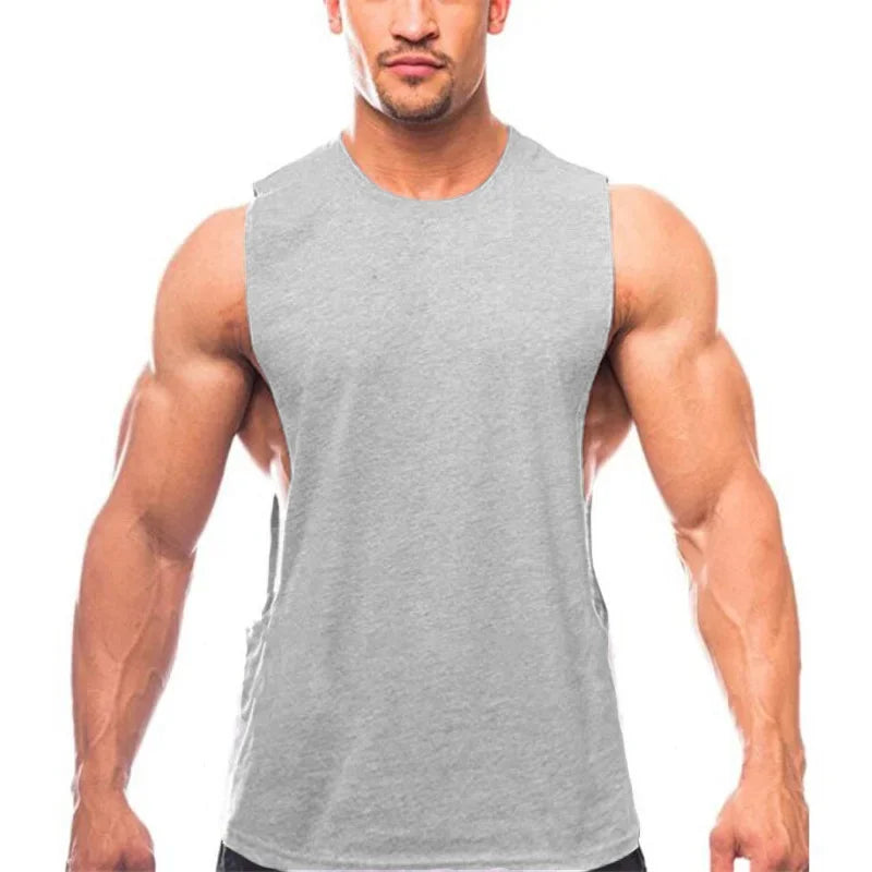 Bodybuilding Tank Tops Men/ Sports Sleeveless shirt /Muscle guys