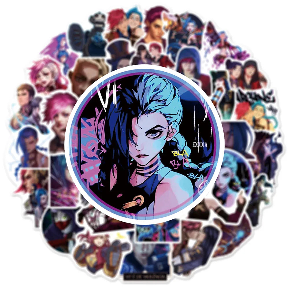 Victorious Arcane League of Legends Stickers 10/30/50PCS