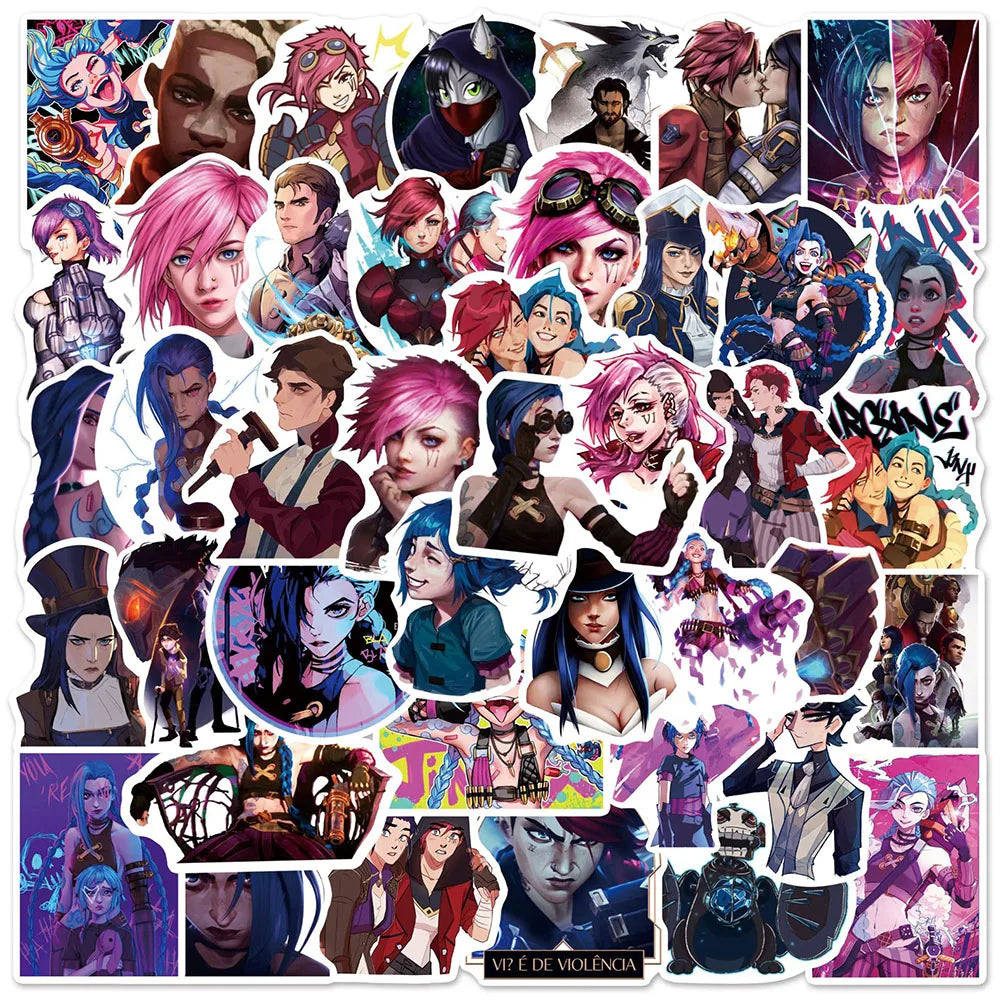 Victorious Arcane League of Legends Stickers 10/30/50PCS