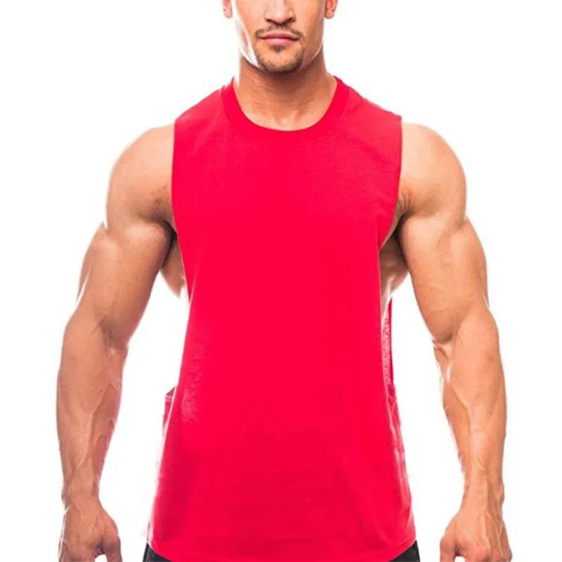 Bodybuilding Tank Tops Men/ Sports Sleeveless shirt /Muscle guys