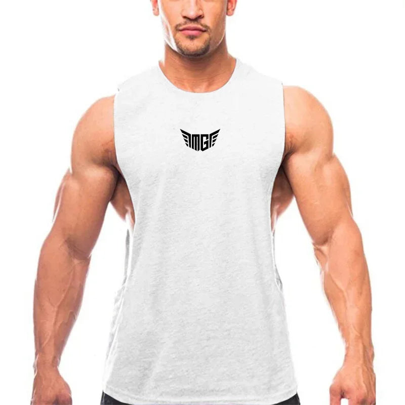 Bodybuilding Tank Tops Men/ Sports Sleeveless shirt /Muscle guys