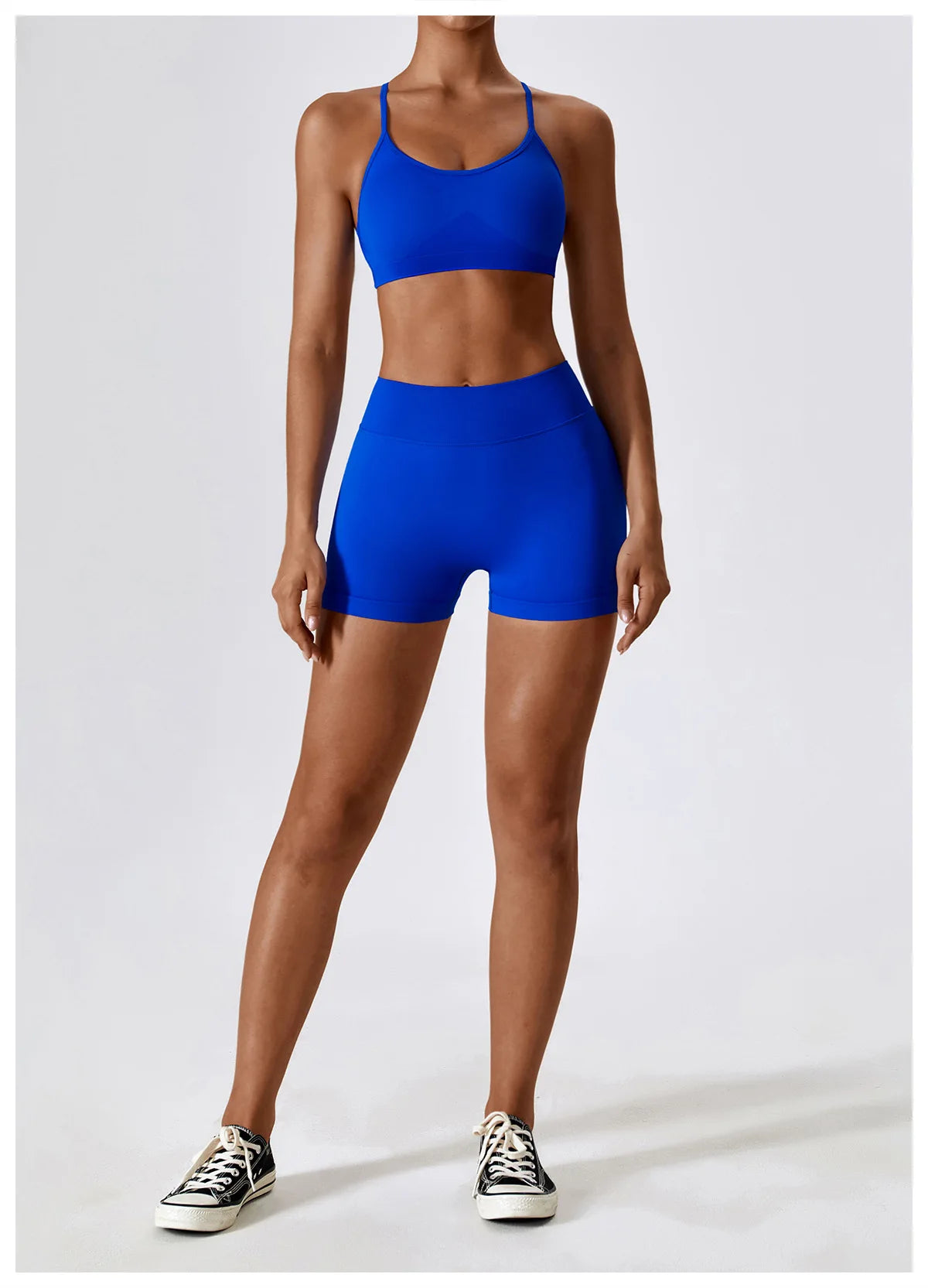 Women'S Gym Yoga Set/ Moisture Wicking Full Sets/ Short & Bra (Victorious AlpFlex)
