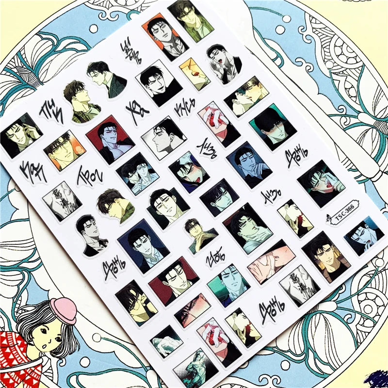 Victorious Anime Love Story Stickers