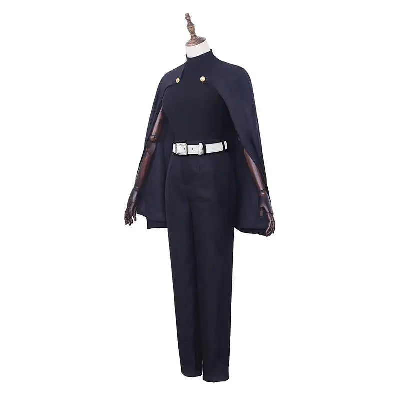 Maki Zenin Jujutsu Kaisen Cosplay Blue/ Short Hair