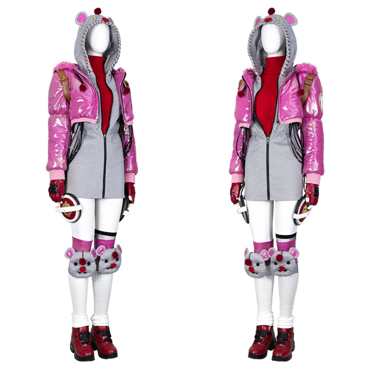 Apex Wattson Cosplay Costume Pink
