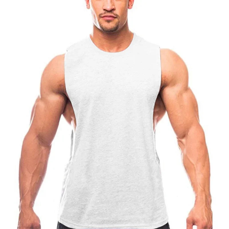 Bodybuilding Tank Tops Men/ Sports Sleeveless shirt /Muscle guys