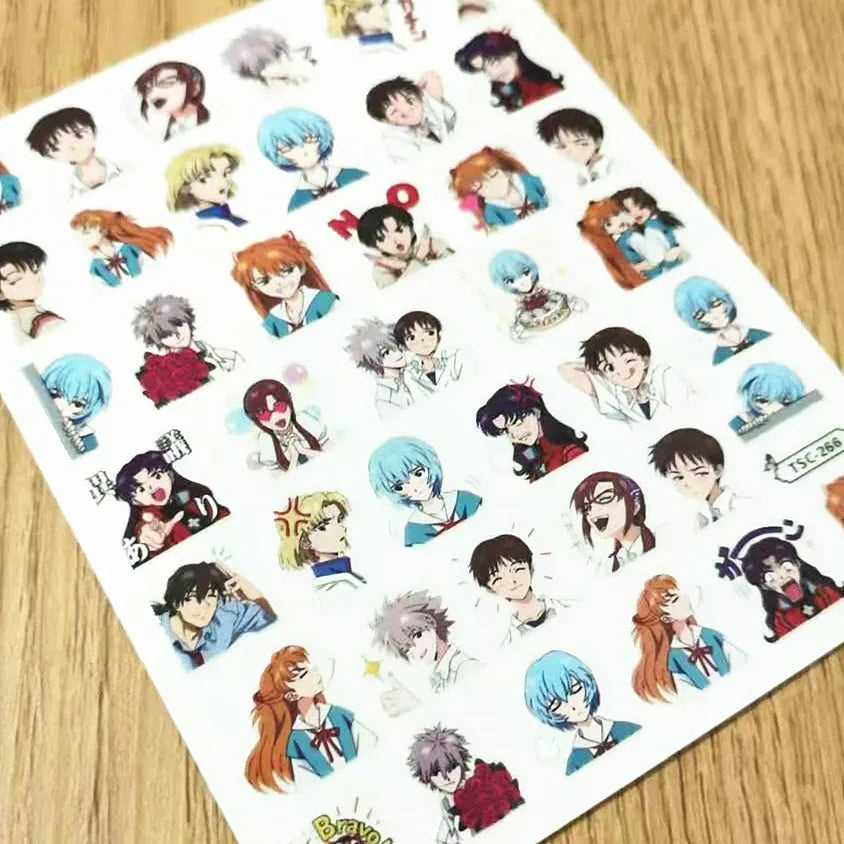 Victorious Anime Mix Nail Sticker
