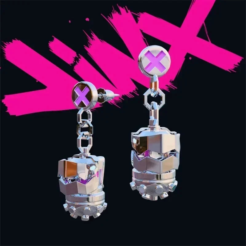 Victorious JINX Pow Pow Earrings Cosplay
