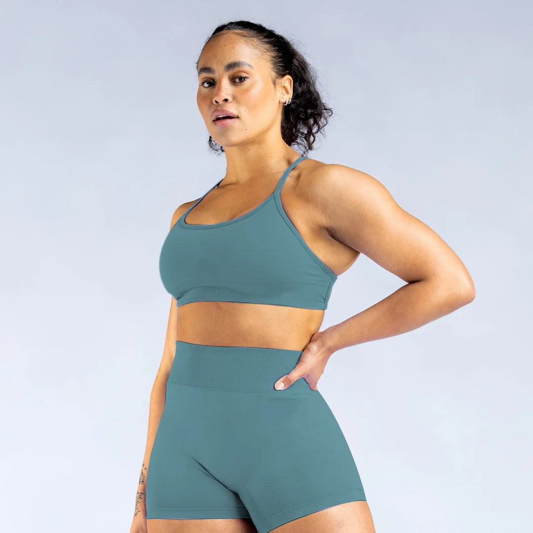 Dynamic Backless Sports Bra / High Impact Fitness / Gym Bra