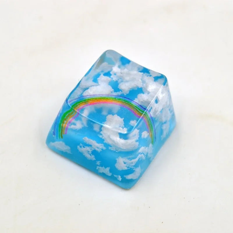 Victorious Nimbus Prism 1 Piece Handmade Resin Keycap/ MX Switch Mechanical Keyboard OEM Profile