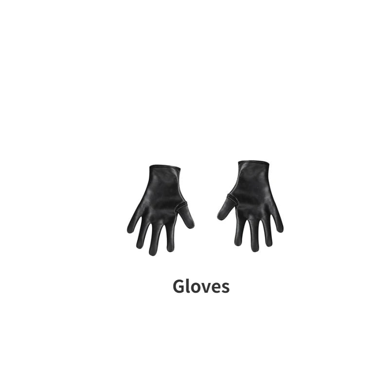 FF7 Sephiroth Cosplay Black/ Fantasy Leather Coat and Accessories