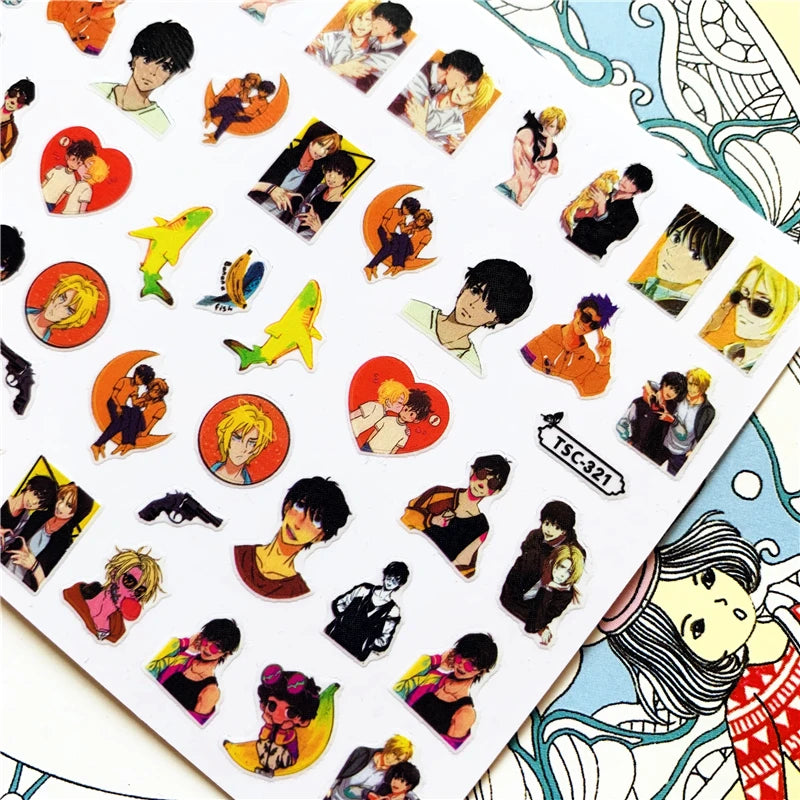 Victorious Anime Love Story Stickers
