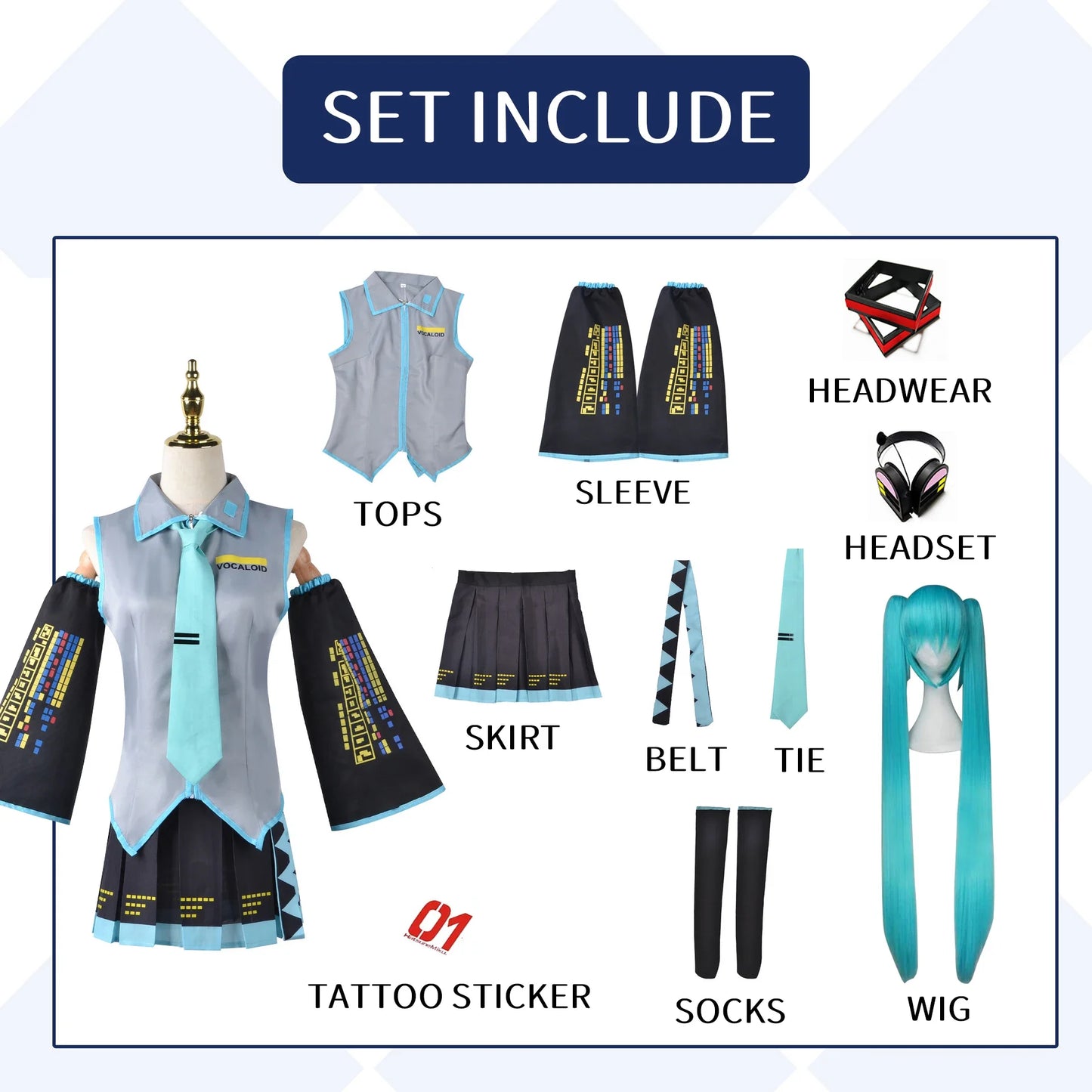 Victorious Miku Couture & Harmony Cosplay