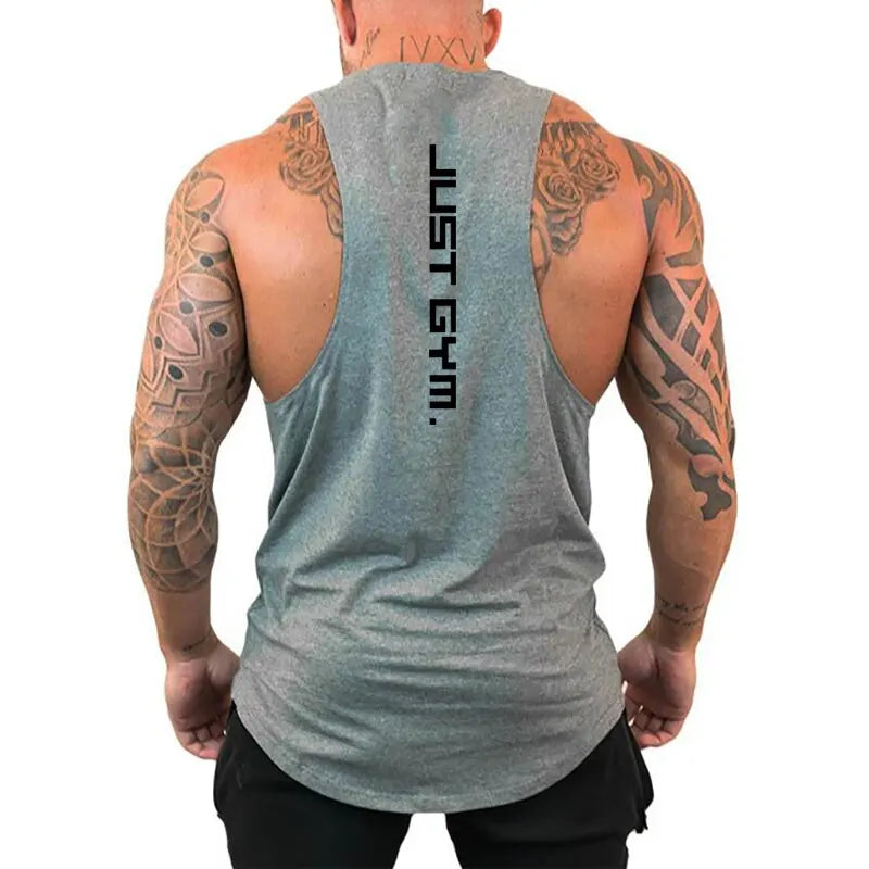 Men's Workout Muscle Tank Top/ Bodybuilding Gym Tank Top