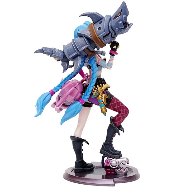 Victorious Jinx & Vi League of Legends Statue Figure