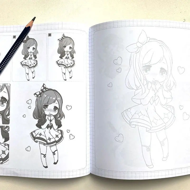 Victorious character exercise book manga hand drawn book