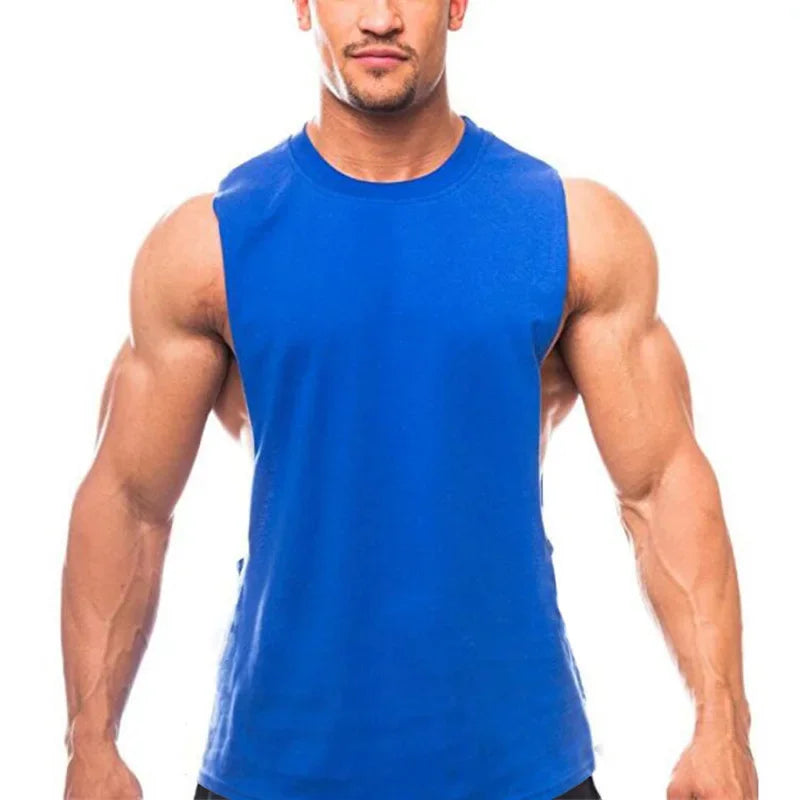 Bodybuilding Tank Tops Men/ Sports Sleeveless shirt /Muscle guys