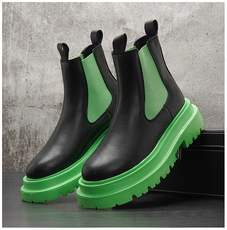 Victorious Aether Arc Chelsea Boots Men's Size