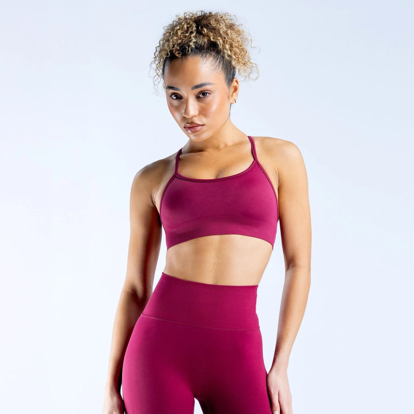 Dynamic Backless Sports Bra / High Impact Fitness / Gym Bra