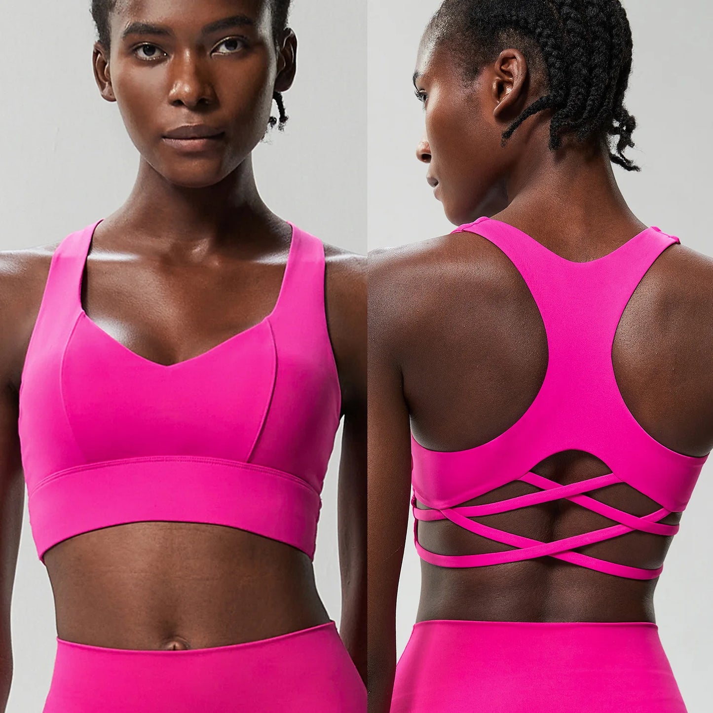 Yoga Bra Buttery Soft Top/ High Impact Gym Bra (Victorious AthleCode)