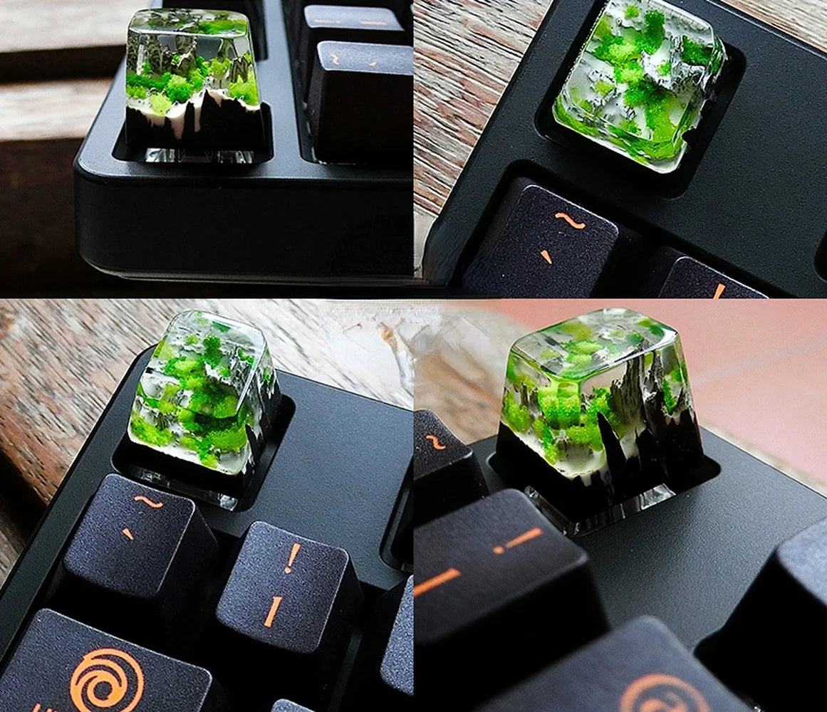 Victorious EverPeak Resin Backlit Keycap For Cherry Mx Gateron Kailh Box TTC Switch Mechanical Keyboard