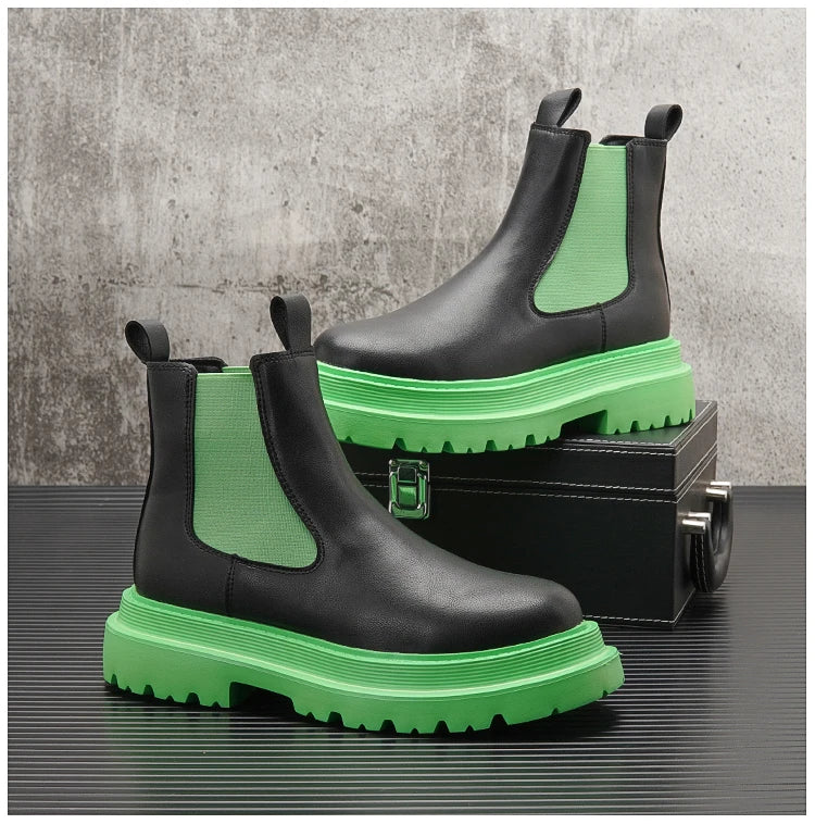 Victorious Aether Arc Chelsea Boots Men's Size