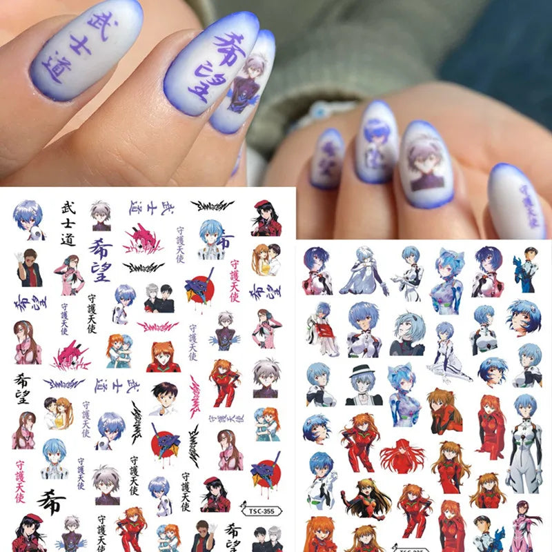 Victorious Anime Mix Nail Sticker