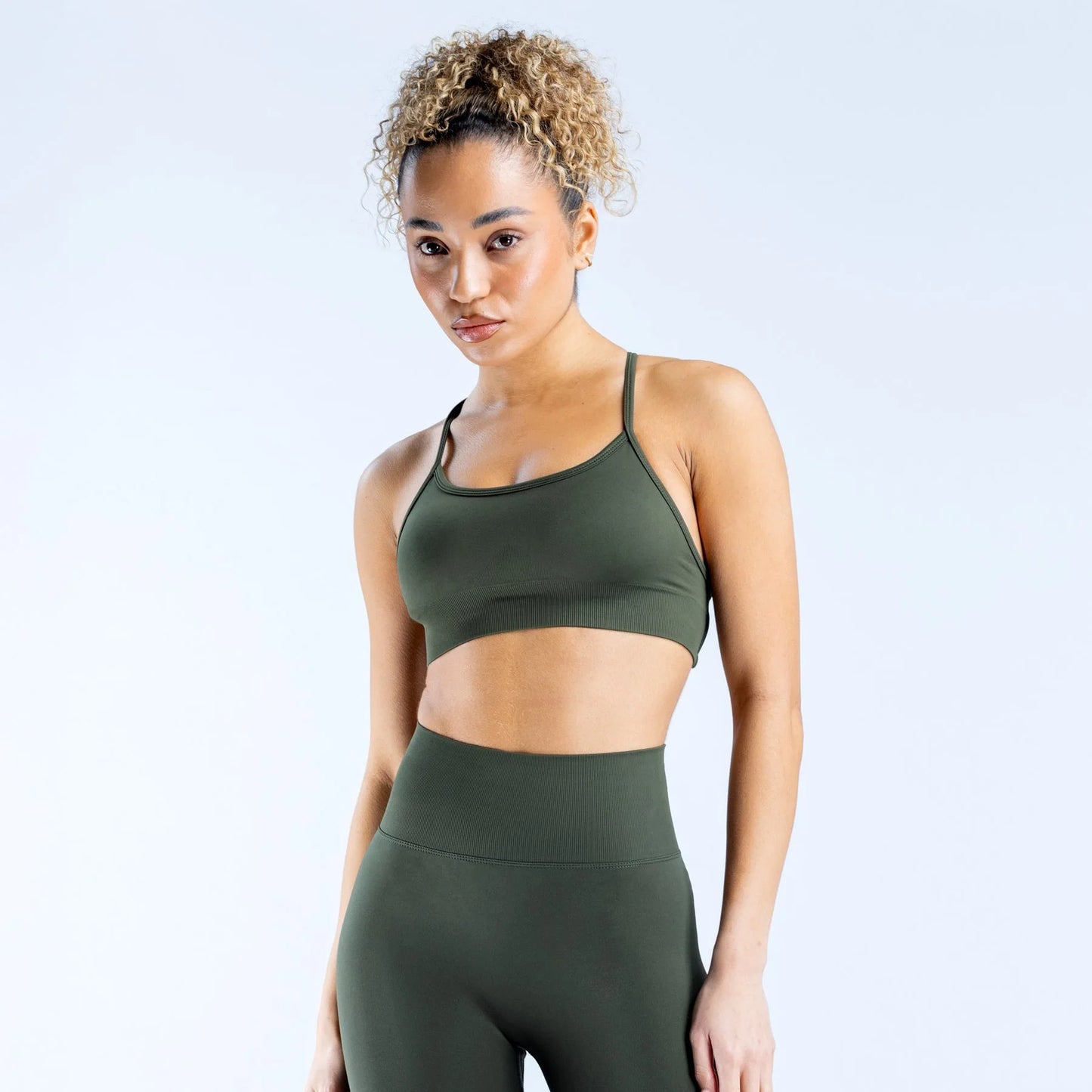 Dynamic Backless Sports Bra / High Impact Fitness / Gym Bra