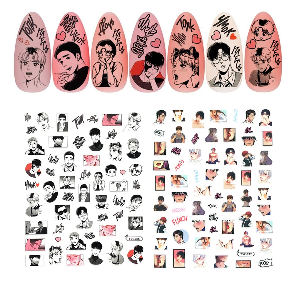 Victorious Anime Love Story Stickers