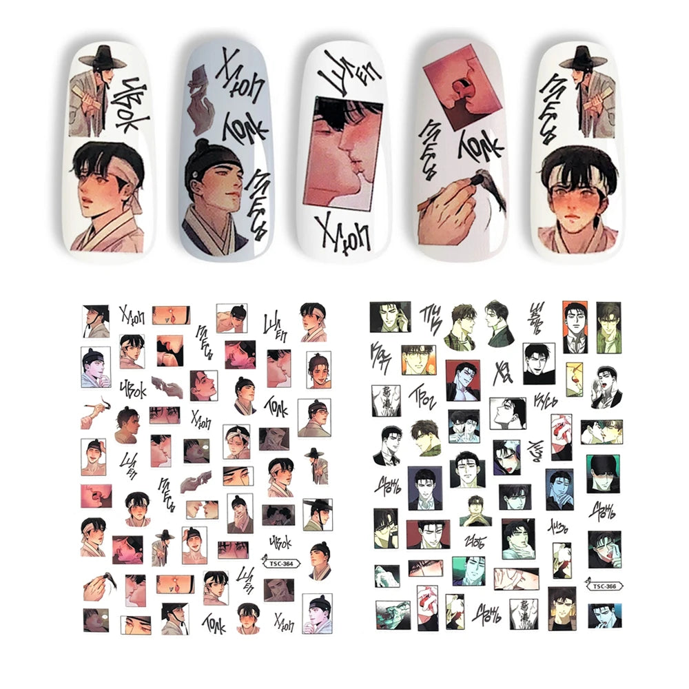 Victorious Anime Love Story Stickers
