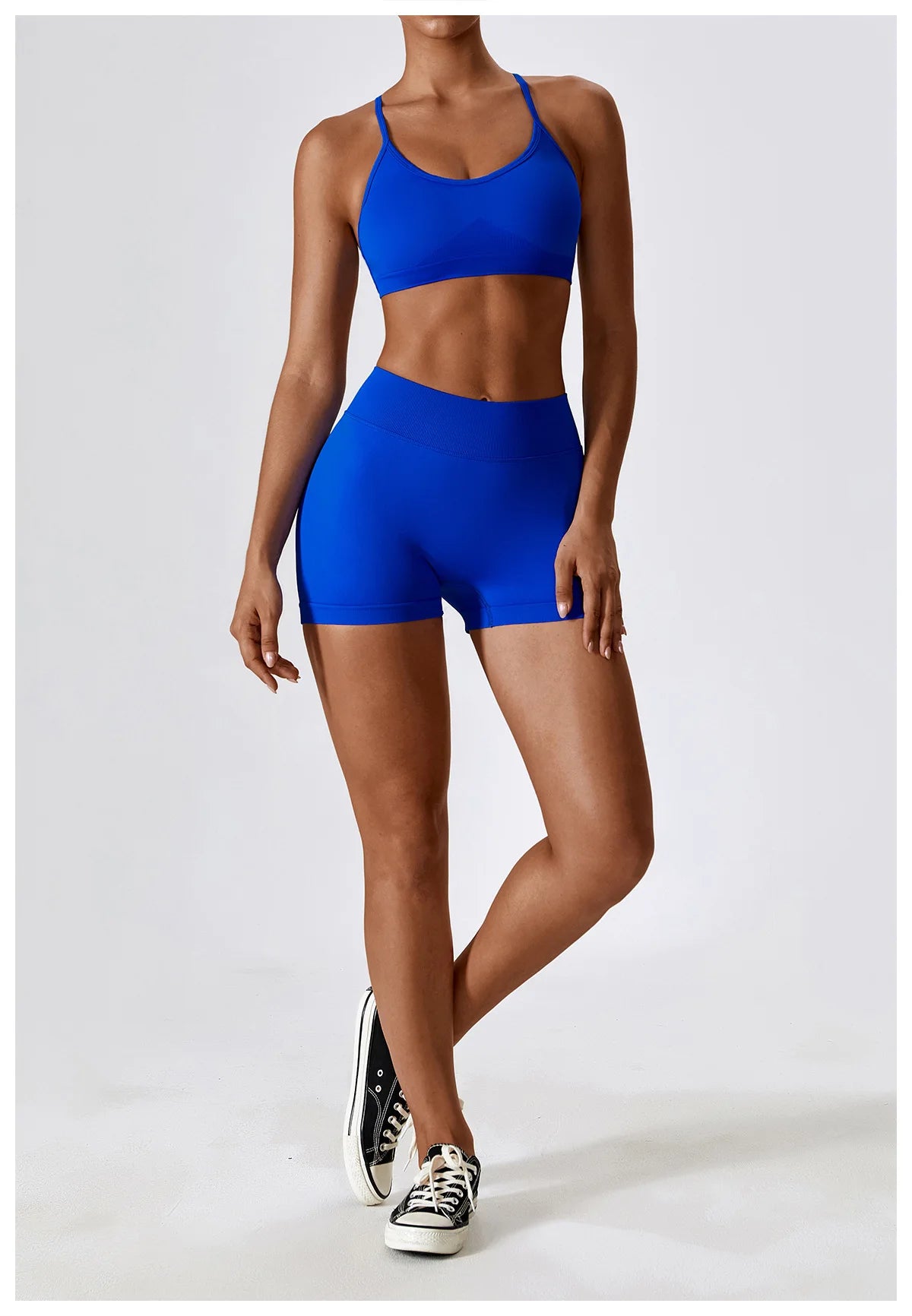 Women'S Gym Yoga Set/ Moisture Wicking Full Sets/ Short & Bra (Victorious AlpFlex)