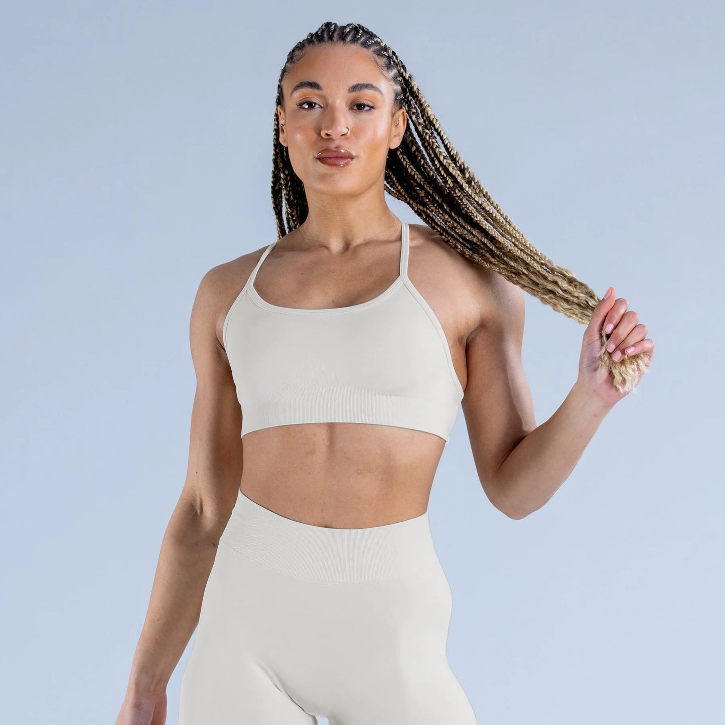 Dynamic Backless Sports Bra / High Impact Fitness / Gym Bra
