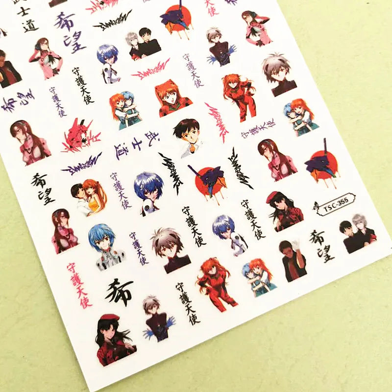 Victorious Anime Mix Nail Sticker