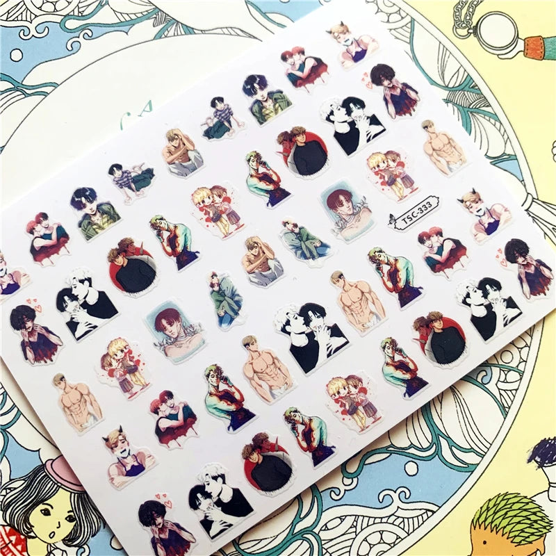 Victorious Anime Love Story Stickers