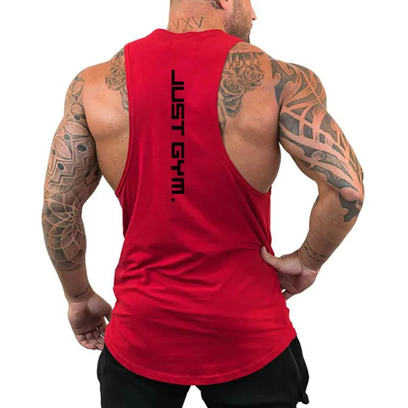 Men's Workout Muscle Tank Top/ Bodybuilding Gym Tank Top