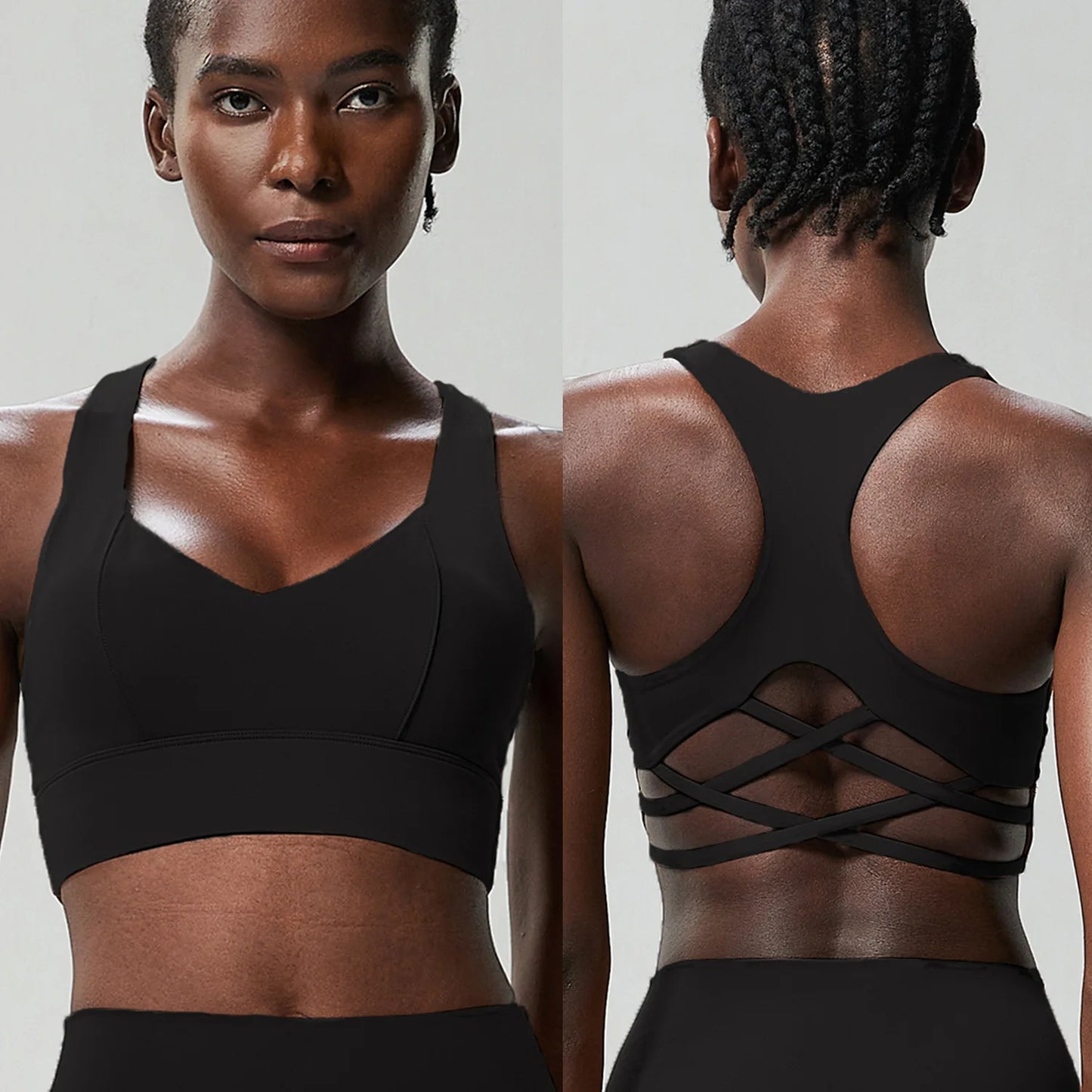 Yoga Bra Buttery Soft Top/ High Impact Gym Bra (Victorious AthleCode)