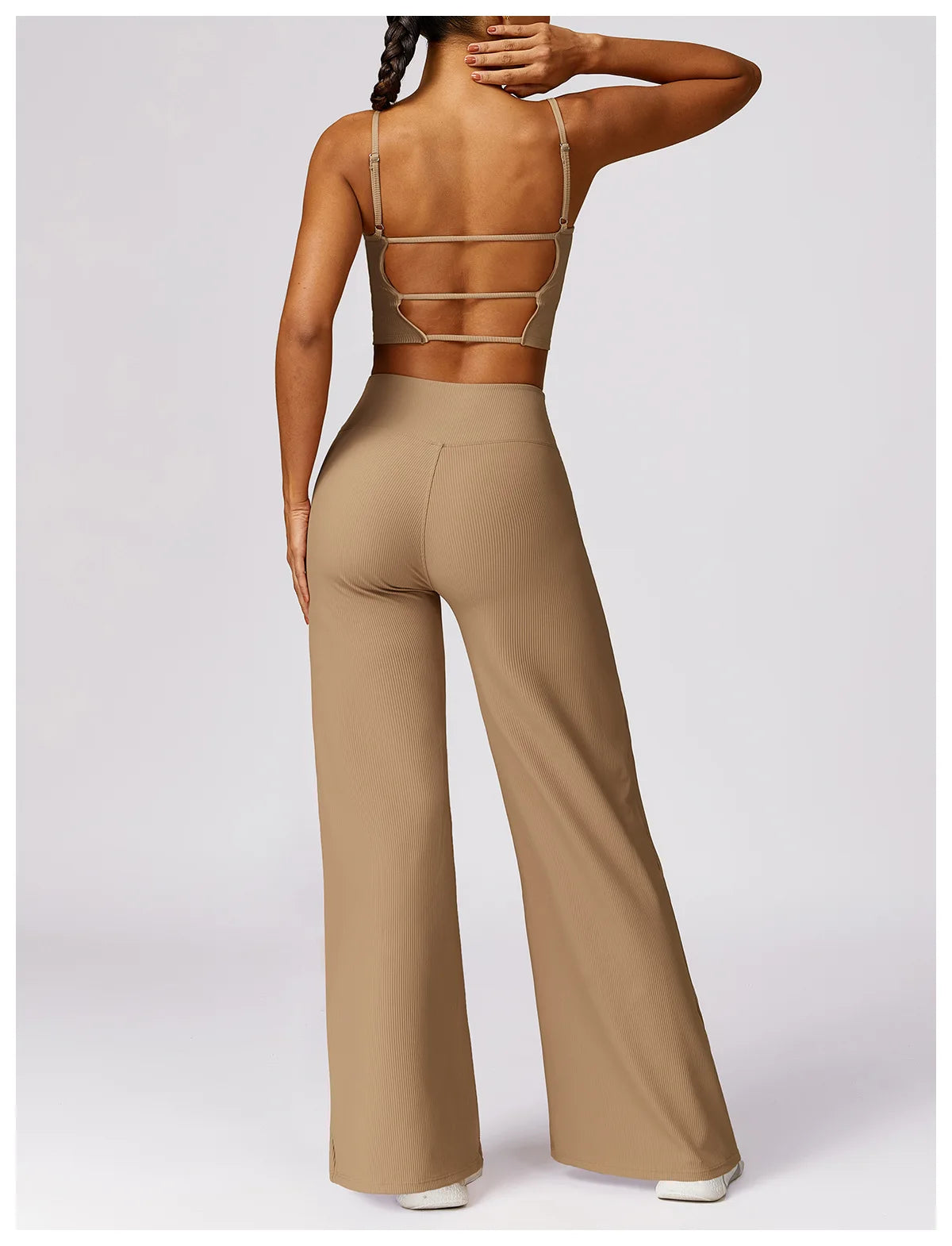Victorious LuxeMotion 2Pcs Ribbed Sports Set
