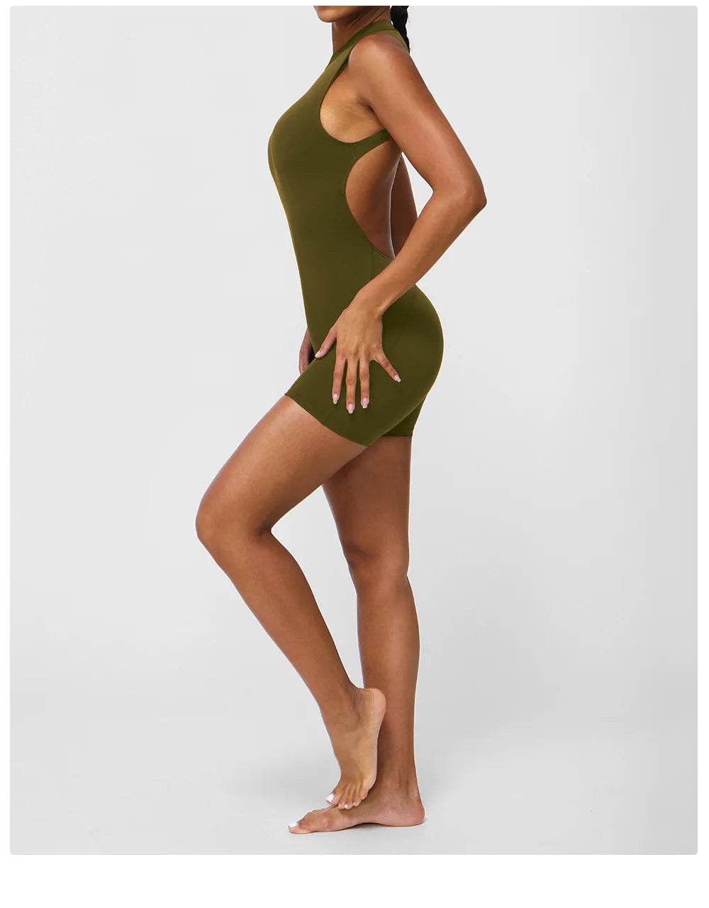 Victorious Echelon One V Back Bodysuit