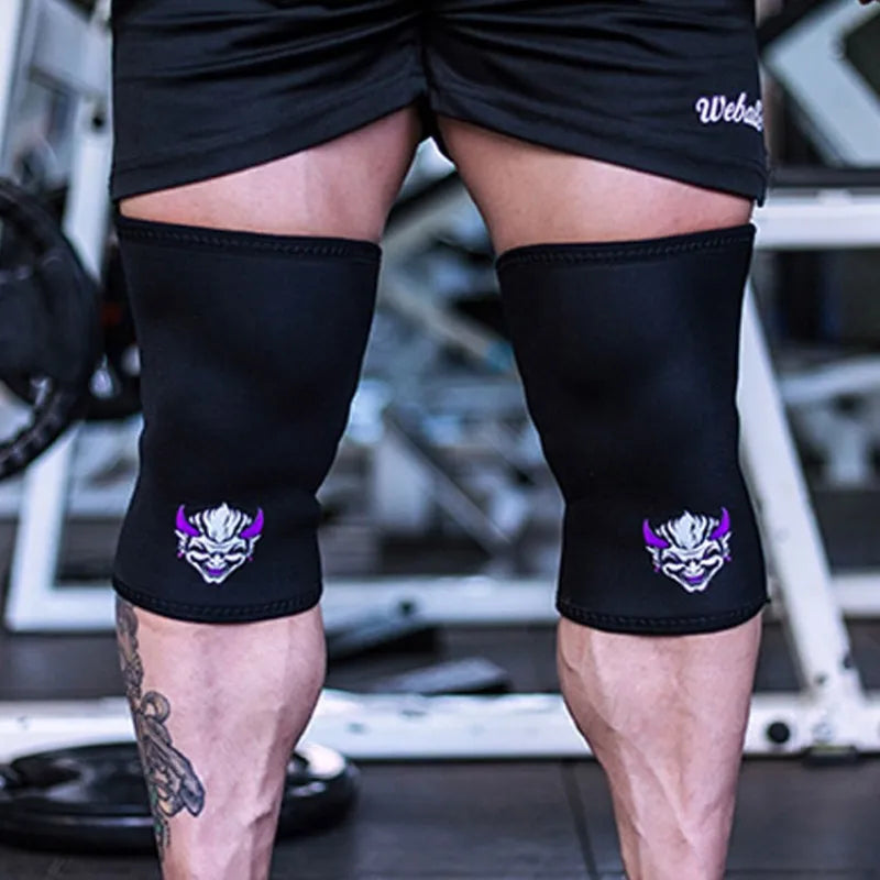 VIctorious Demon Knee Sleeves 7mm (1 Pair) Compression Knee Braces