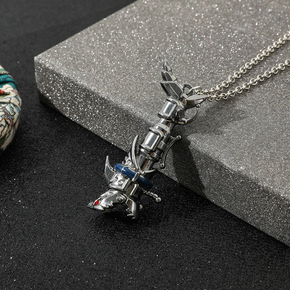 Victorious Jinx Fish Bones Rocket Launcher Metal Necklace