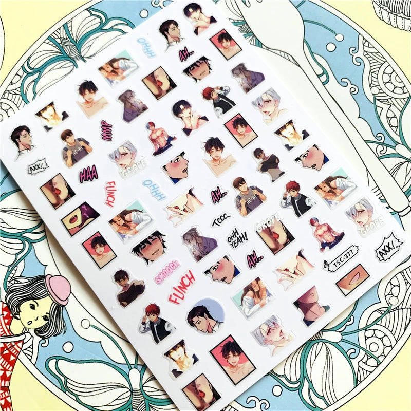Victorious Anime Love Story Stickers