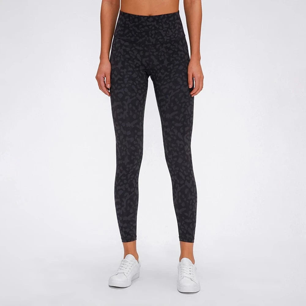Black Panther / 2-XS Camo Leggings Women Sportswear/ High Waisted / Naked-feeling/ Victorious Wilderness Run