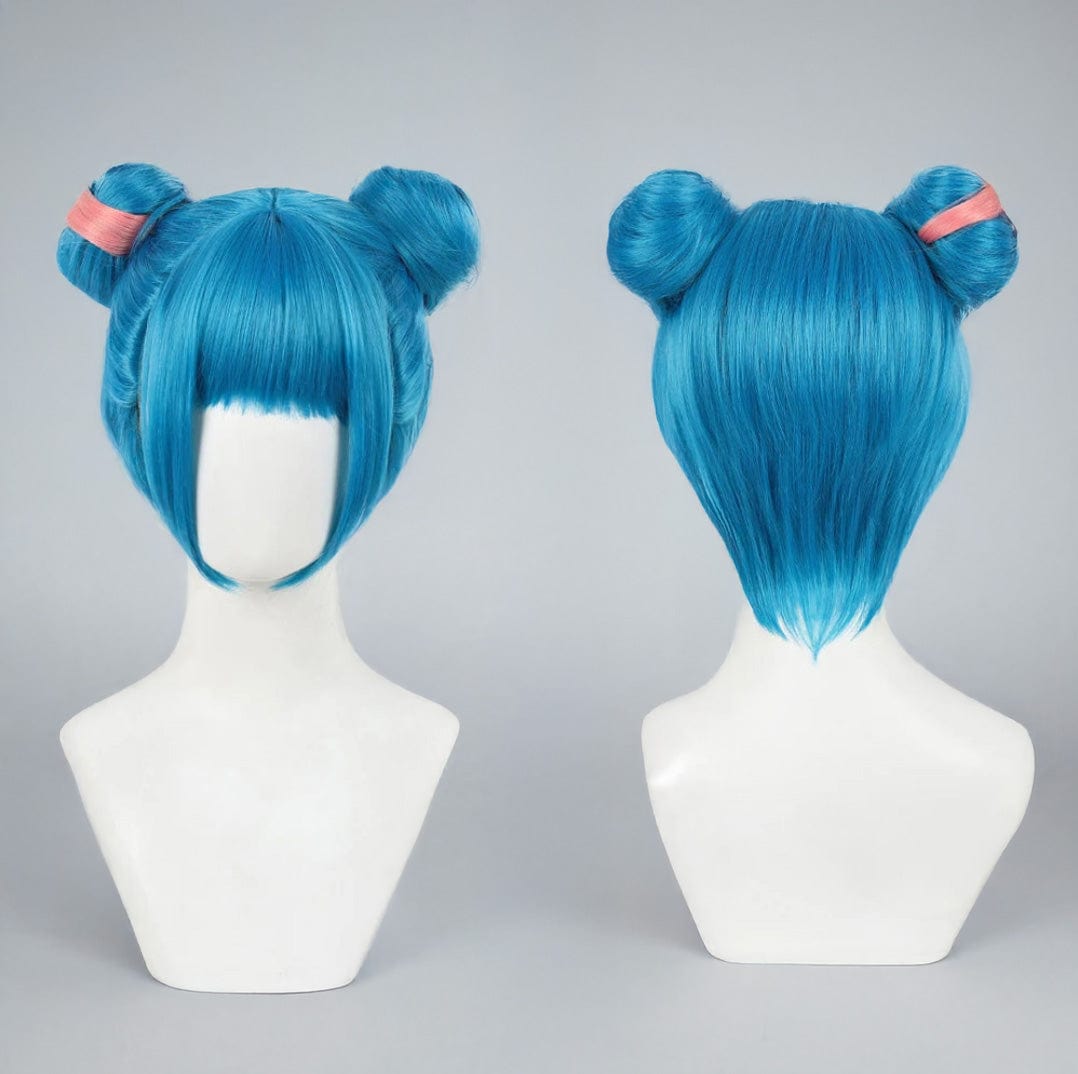 Boom Boom Buns / In Stock Jinx Legacy Season 2 Arcane Wig by Victorious (Tik-Tok)